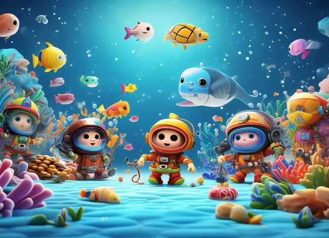 儿童故事3-6岁海底小纵队完整版，幼儿睡前故事语音海底小纵队