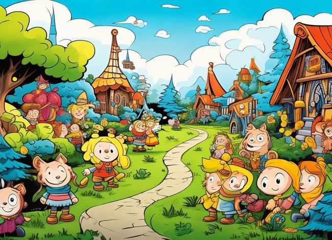 儿童故事图画、儿童图画故事大全简单又好看