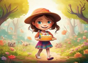 4岁宝宝故事大全 文字 4岁宝宝故事大全 文字小红帽送蛋糕