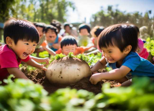 六一儿童网拔萝卜 - 六一儿童网拔萝卜儿歌