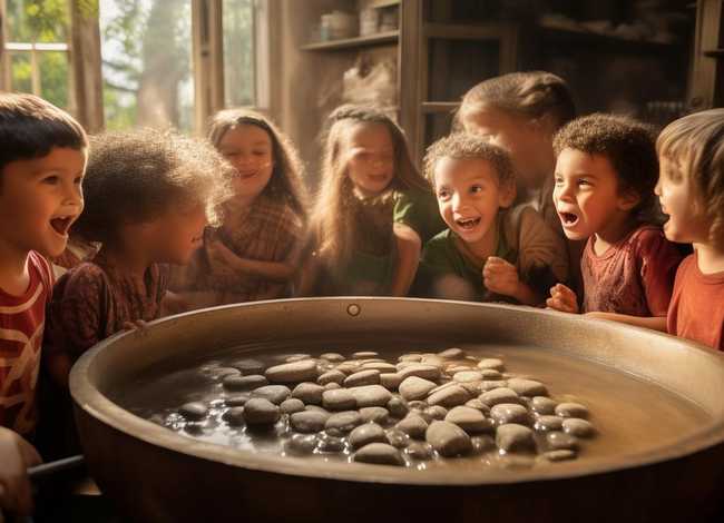 儿童绘本故事石头汤（绘本故事 石头汤）