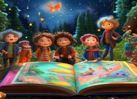 儿童人物故事创编、儿童人物创编画