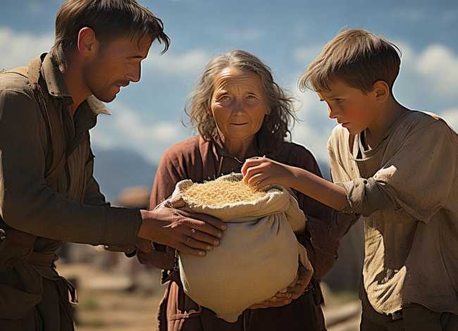 红色故事《一袋干粮》，红色故事《一袋干粮》340字