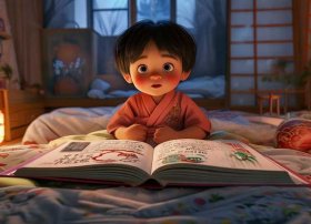 日语儿童睡前故事；日语睡前故事带假名