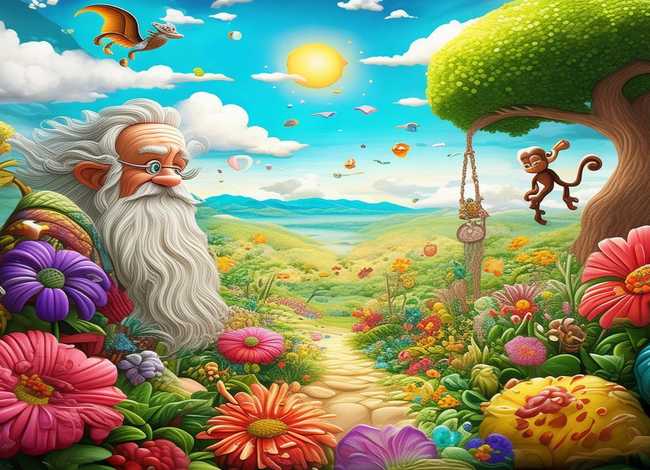 怪老头儿童绘本 - 怪老头儿童绘本图片