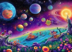 宇宙星球的儿童故事（关于宇宙星球的故事）