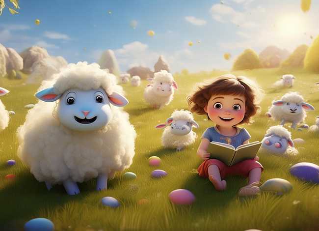 儿童故事羊的故事；幼儿关于羊的故事