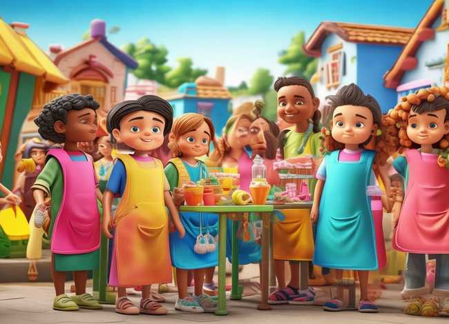 儿童故事商业模式，儿童商业经商故事