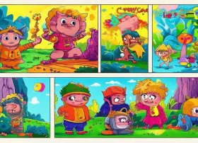 幼儿连环画故事图片4张，幼儿连环画故事图片4张怎么画