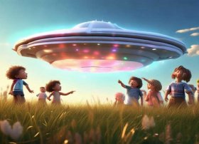 关于飞碟的儿童视频；有关飞碟的视频