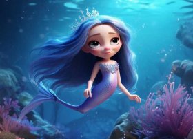 宝宝睡前故事美人鱼；宝宝睡前故事4~6岁美人鱼