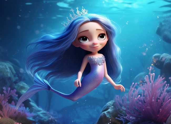 宝宝睡前故事美人鱼；宝宝睡前故事4~6岁美人鱼