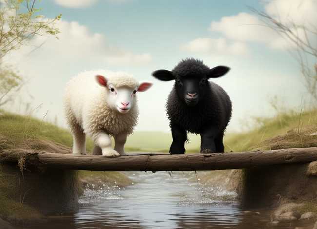 小羊过桥的故事ppt（两只小羊过桥的故事ppt）