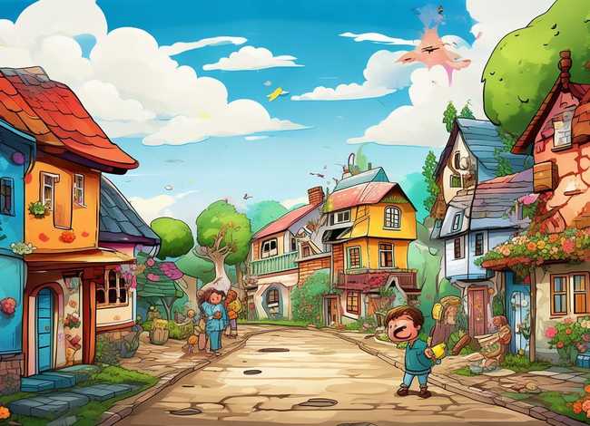 儿童我的家乡简短故事;儿童我的家乡简笔画 儿童我的家乡简短故事;儿童我的家乡简笔画