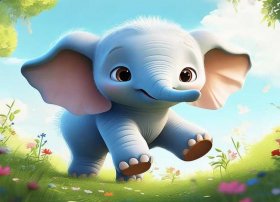 儿童大象故事免费阅读（大象幼儿故事文字）