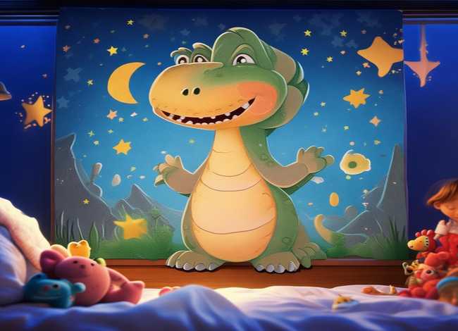 儿童睡前故事霸王龙雷克斯，雷克斯霸王龙儿歌