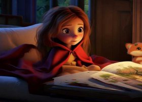 儿童睡前小故事小红帽完整版 - 睡前故事幼儿故事小红帽