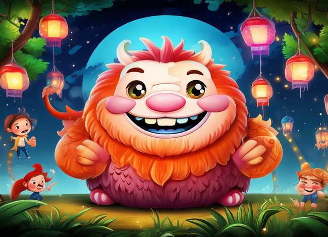 儿童故事年兽ppt图片、幼儿园年兽故事