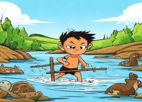 大禹治水的故事儿童版文字 大禹治水的故事简洁版