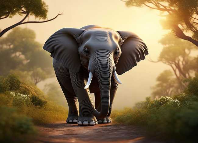 儿童睡前故事大象要回家，大象要回家的故事