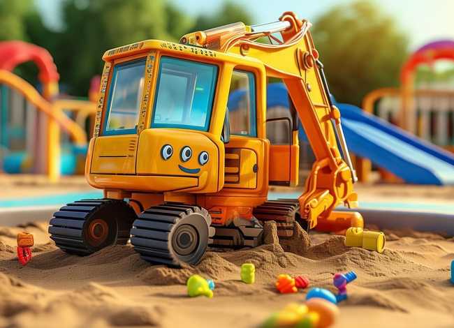 儿童宝宝挖掘机 - 儿童宝宝挖掘机动画片