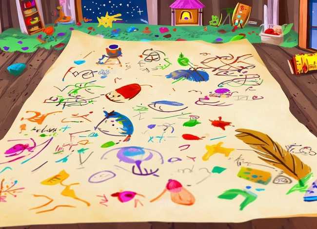 儿童故事笔记手写；幼儿笔记故事