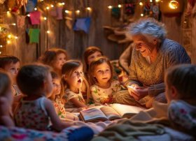 儿童夜间故事会直播；少儿夜听故事大全