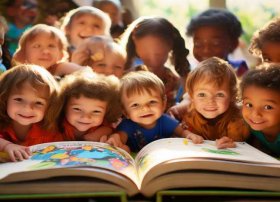 儿童友好与爱同行故事演讲稿 - 友爱与分享绘本故事