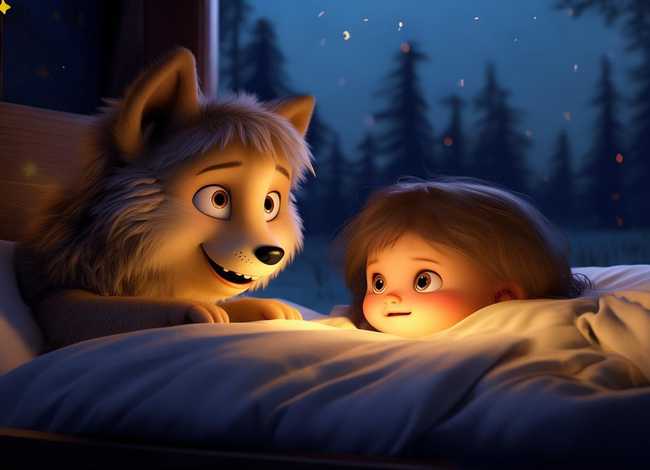 狼故事儿童睡前故事(幼儿睡前故事狼) 狼故事儿童睡前故事(幼儿睡前故事狼)