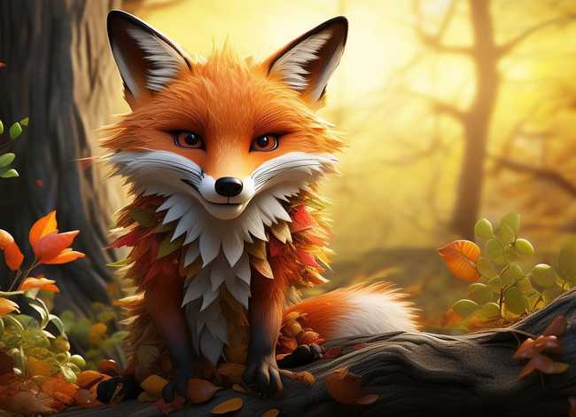 关于狡猾的狐狸的儿童故事，关于狡猾的狐狸的寓言故事