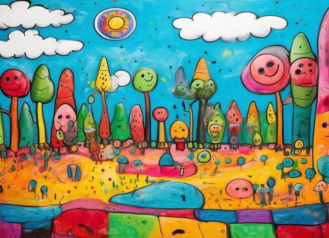 4岁儿童画画图片(4岁小孩画的画图片大全集) 4岁儿童画画图片(4岁小孩画的画图片大全集)