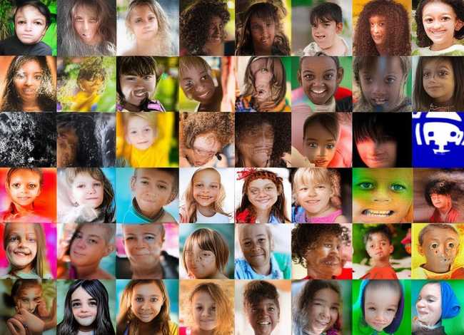 儿童自画像可打印图片 儿童自画像图片大全