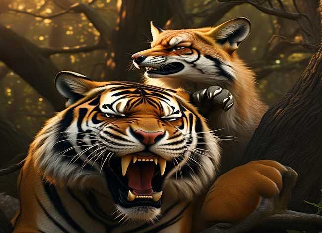 讲狐假虎威故事完整版 - 故事狐假虎威完整版文字 讲狐假虎威故事完整版 - 故事狐假虎威完整版文字