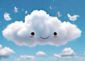 幼儿园故事-白云被内容、幼儿园故事白云和风儿