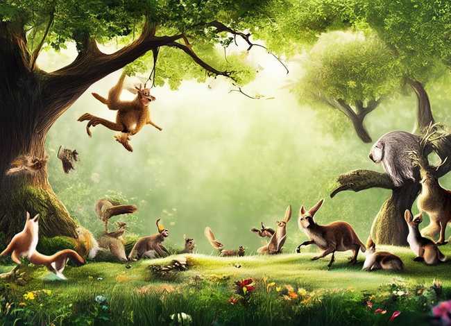 幼儿园大班森林大聚会故事 幼儿故事森林动物大聚会