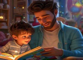 我的爸爸儿童故事、我的爸爸幼儿故事绘本