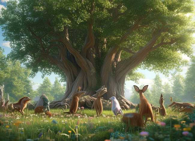 大树的故事怎么画、大树的故事怎么画一等奖