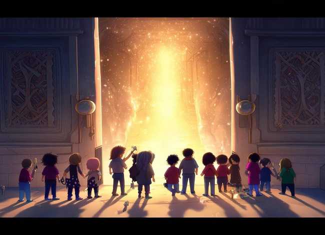 儿童故事动画片芝麻开门、动画片芝麻开门的故事