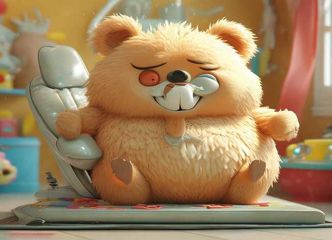 小熊拔牙故事书 小熊拔牙故事书封面图片