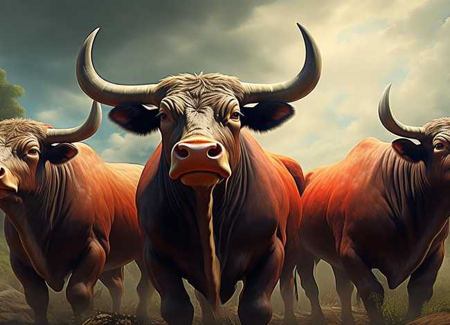 三头公牛的视频故事；三头公牛的视频故事大全