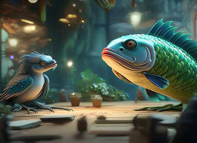 《职场故事》（《献鱼》以轻松笔触讲述仙侠职场故事）