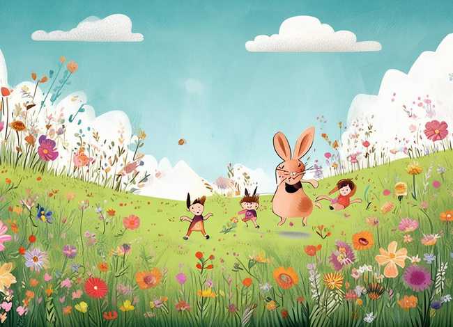 儿童画故事既简单又好看（春天的故事儿童画简单又漂亮）