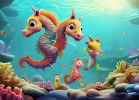 儿童绘本海马故事 绘本故事《海马先生》