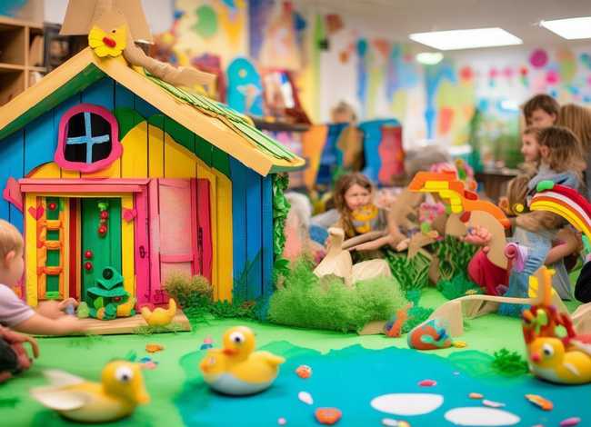 儿童故事场景教具制作,幼儿故事场景制作 儿童故事场景教具制作,幼儿故事场景制作