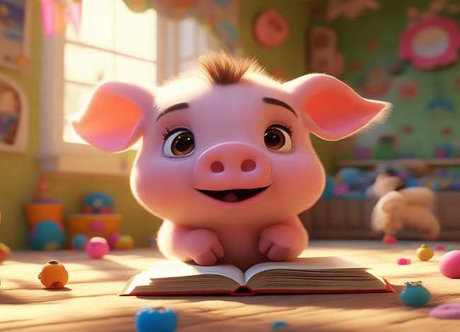 小猪唏哩呼噜听故事视频、小猪唏哩呼噜讲故事视频