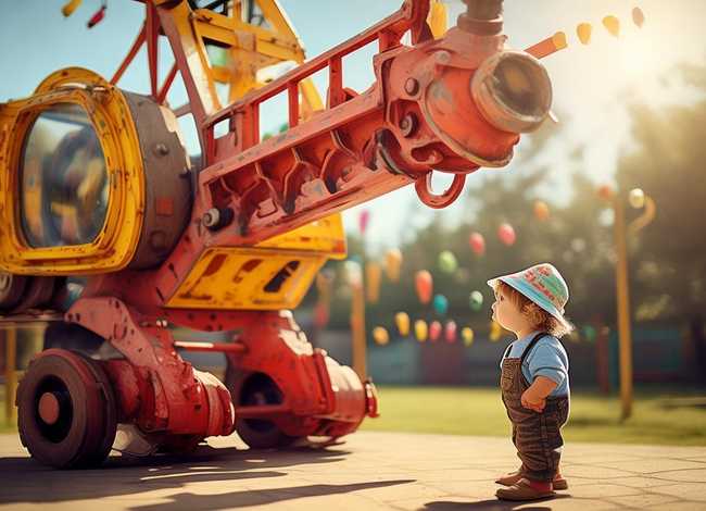 吊车的故事儿童 - 吊车的故事幼儿故事