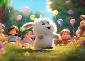 小白兔的故事儿童版3-6岁；少儿故事小白兔的故事