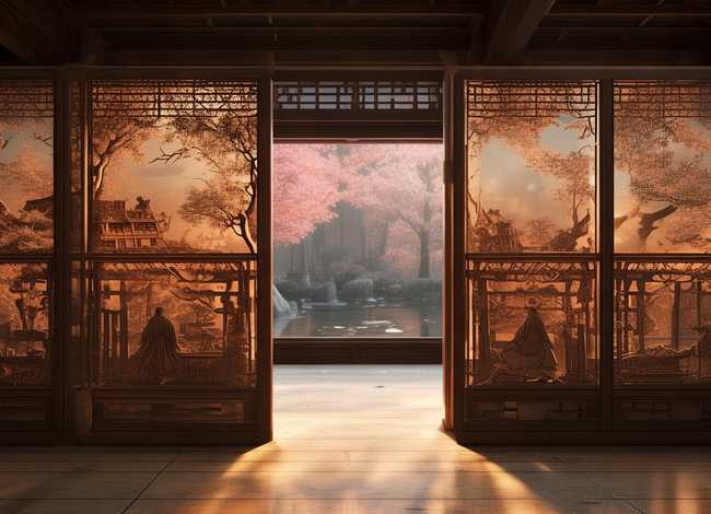 屏风背后的故事、屏风背后的故事的英文