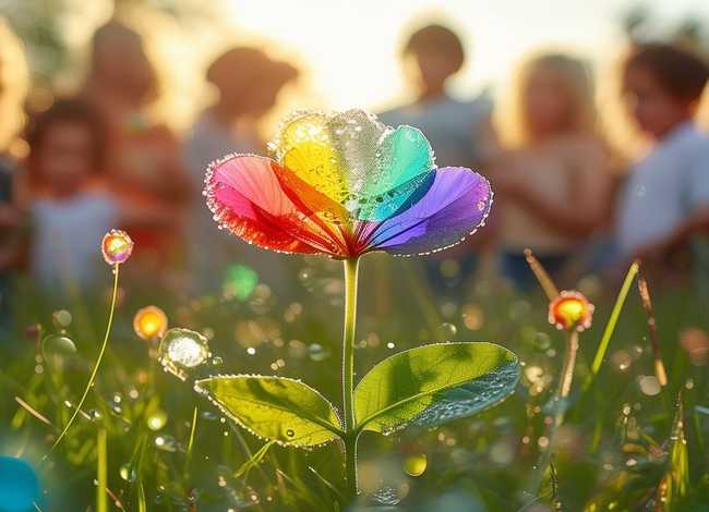 七色花简单故事，七色花简单的故事