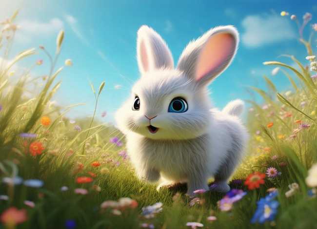 儿童儿歌小白兔白又白、儿童歌谣小白兔白又白